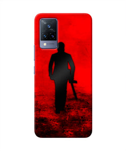 Rocky Bhai with Gun Vivo V21 Real 4D Back Cover