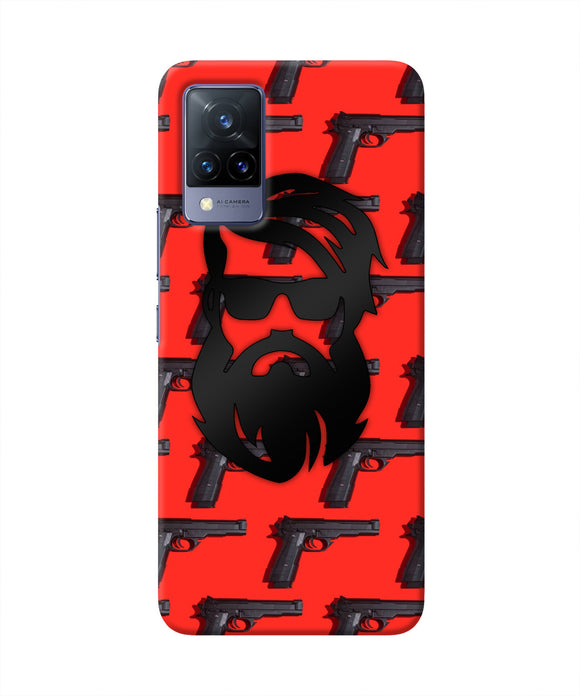 Rocky Bhai Beard Look Vivo V21 Real 4D Back Cover