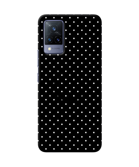 White Dots Vivo V21 Pop Case