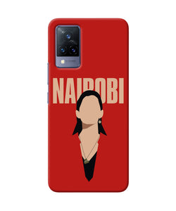 Nairobi Paint Money Heist Vivo V21 Back Cover