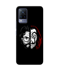 Money Heist Professor Mask Sketch Vivo V21 Back Cover