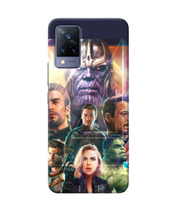 Avengers poster Vivo V21 Back Cover