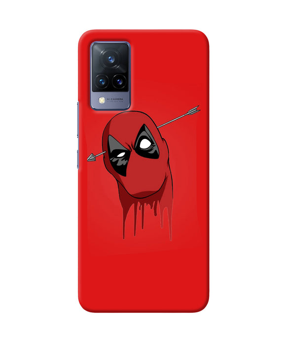 Funny deadpool Vivo V21 Back Cover