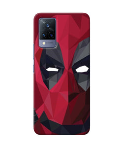 Abstract deadpool mask Vivo V21 Back Cover