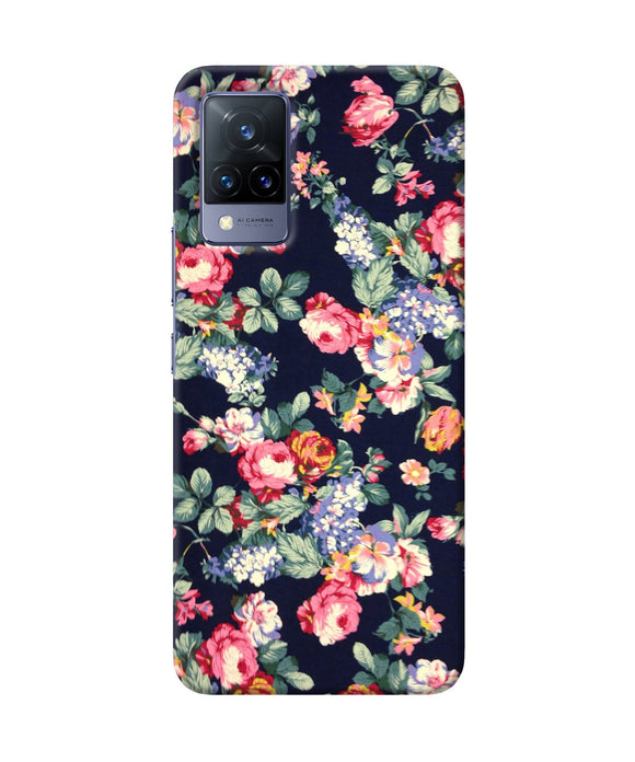 Natural flower print Vivo V21 Back Cover