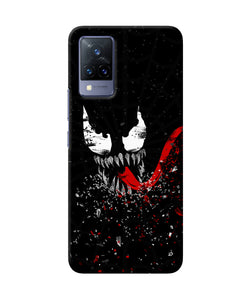 Venom black poster Vivo V21 Back Cover