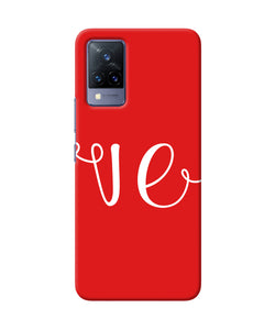 Love two Vivo V21 Back Cover