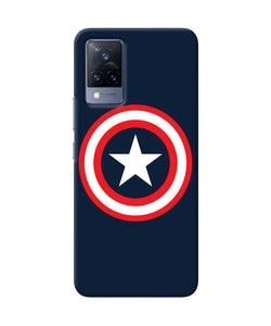 Captain america logo Vivo V21 Back Cover