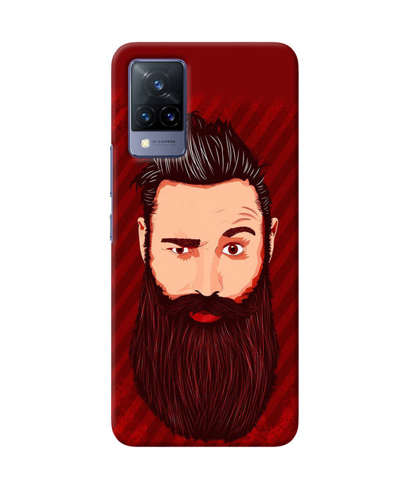 Beardo character Vivo V21 Back Cover