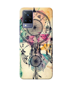 Craft art paint Vivo V21 Back Cover