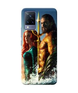 Aquaman couple Vivo V21 Back Cover