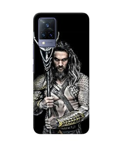 Aquaman trident black Vivo V21 Back Cover