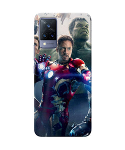 Avengers space poster Vivo V21 Back Cover