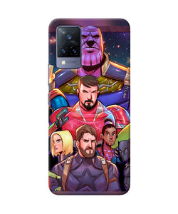 Avengers animate Vivo V21 Back Cover