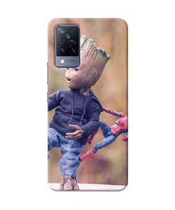 Groot fashion Vivo V21 Back Cover