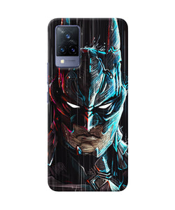 Batman face Vivo V21 Back Cover