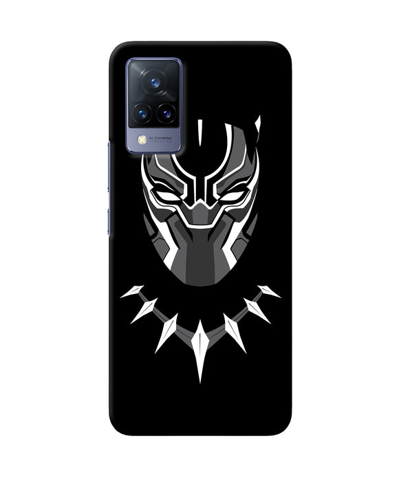 Black penthon cartoon Vivo V21 Back Cover