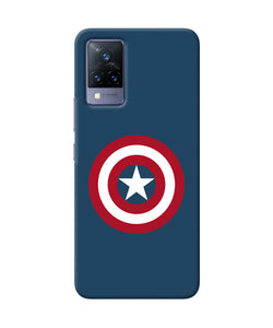 Captain america logo Vivo V21 Back Cover