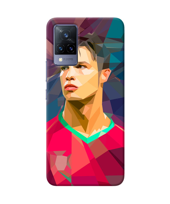 Abstract ronaldo Vivo V21 Back Cover