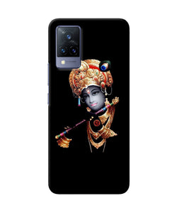 Lord krishna with fluet Vivo V21 Back Cover