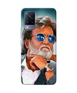 Rajnikant painting Vivo V21 Back Cover