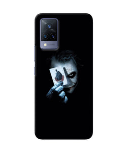 Joker dark knight card Vivo V21 Back Cover