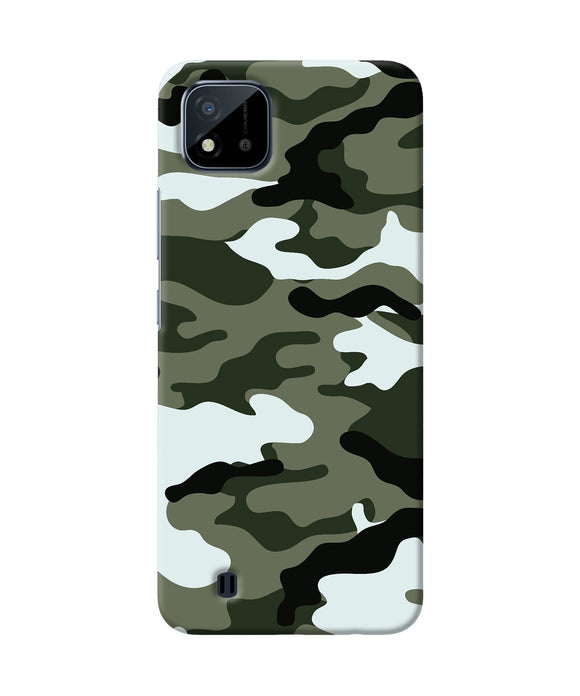 Camouflage Realme C20 Back Cover