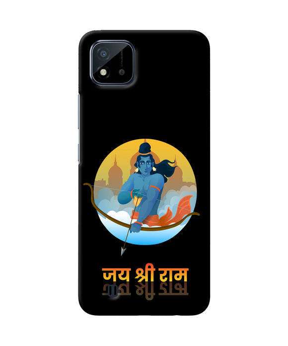 Black Jay Shree Ram Realme C20 Back Cover
