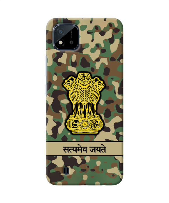 Satyamev Jayate Army Realme C20 Back Cover