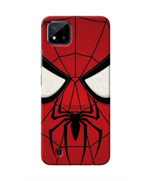 Spiderman Face Realme C20 Real 4D Back Cover