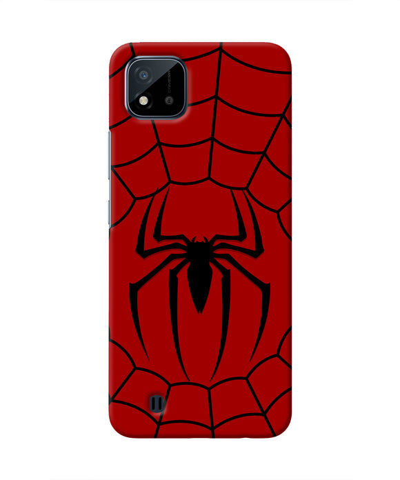 Spiderman Web Realme C20 Real 4D Back Cover