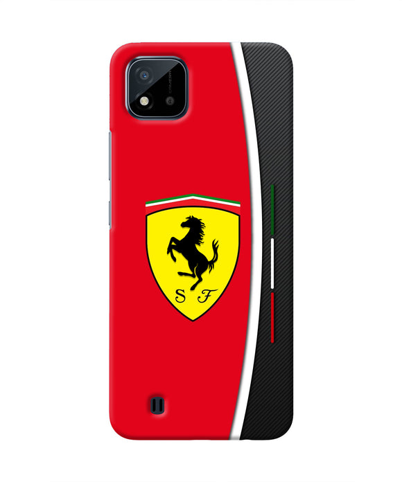 Ferrari Abstract Realme C20 Real 4D Back Cover