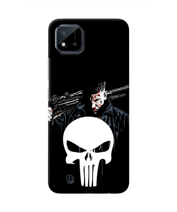 Punisher Character Realme C20 Real 4D Back Cover