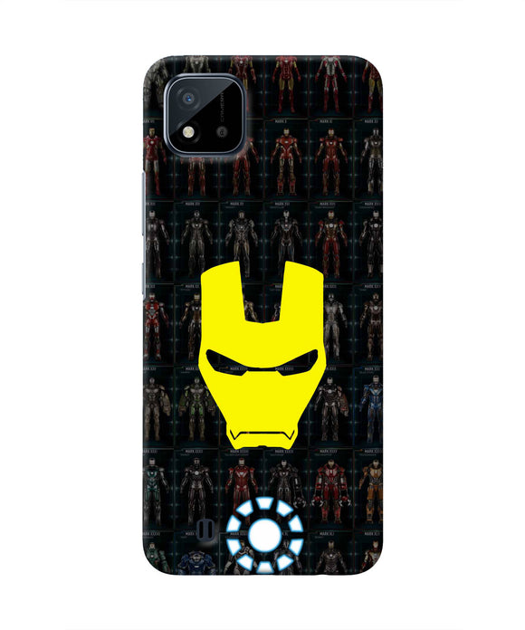 Iron Man Suit Realme C20 Real 4D Back Cover
