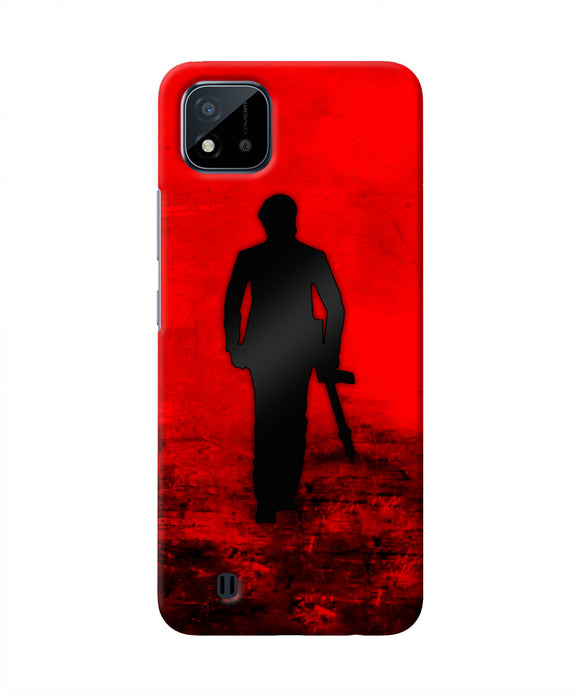 Rocky Bhai with Gun Realme C20 Real 4D Back Cover