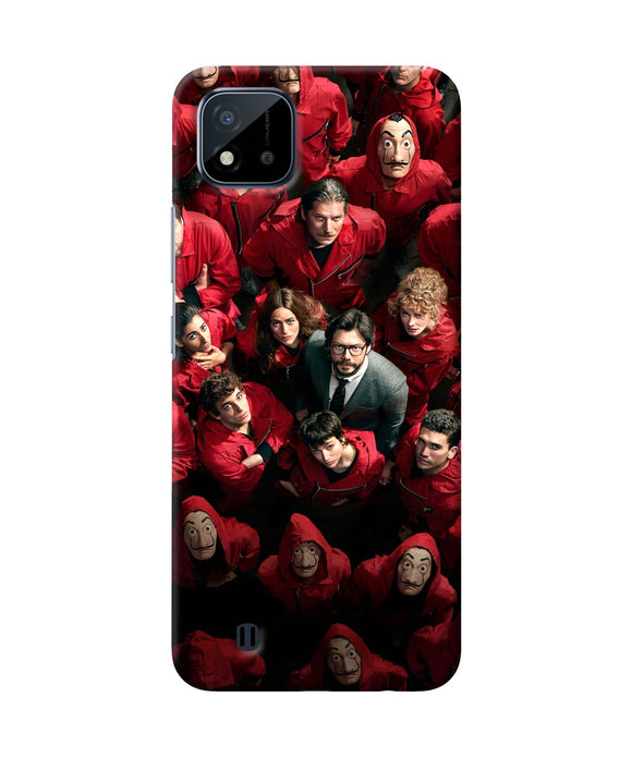 Money Heist Professor with Hostages Realme C20 Back Cover