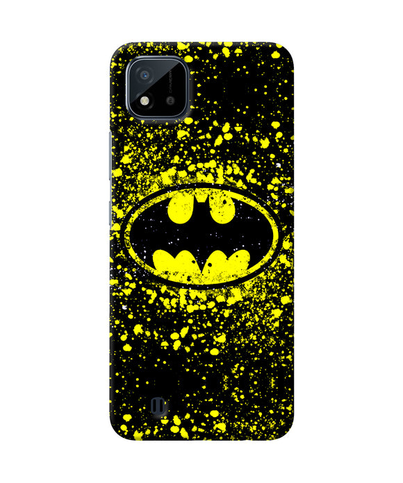 Batman last knight print yellow Realme C20 Back Cover