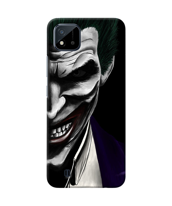 The joker black Realme C20 Back Cover