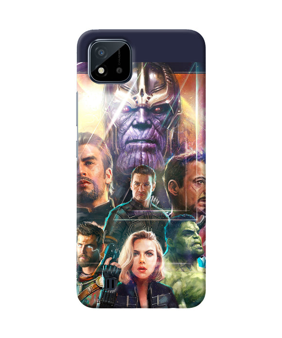 Avengers poster Realme C20 Back Cover