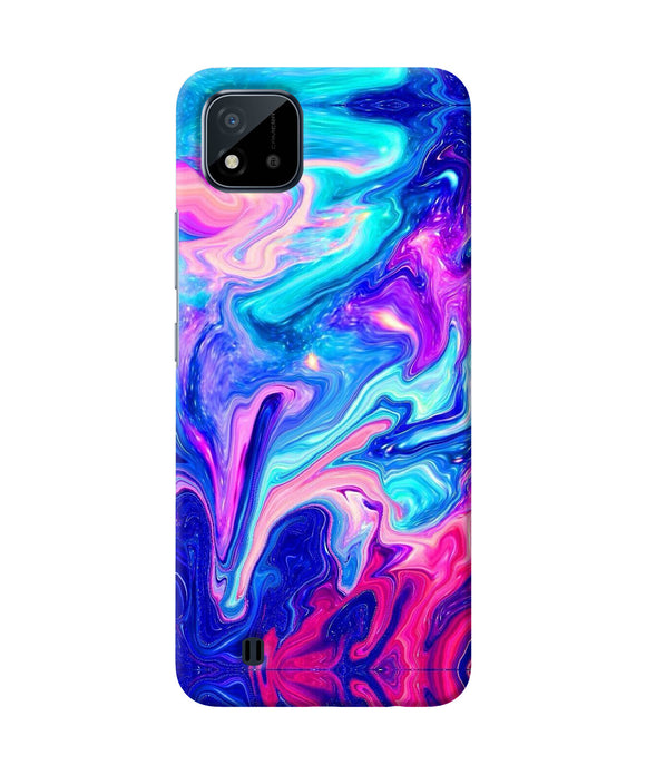 Abstract colorful water Realme C20 Back Cover