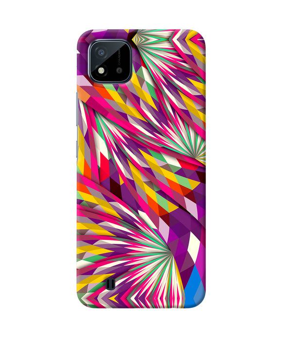 Abstract colorful print Realme C20 Back Cover