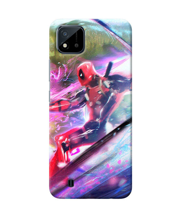 Deadpool super hero Realme C20 Back Cover