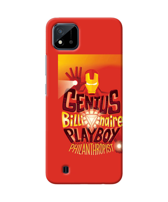 Ironman quote Realme C20 Back Cover