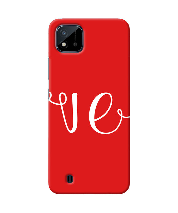 Love two Realme C20 Back Cover