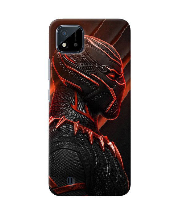 Black panther Realme C20 Back Cover
