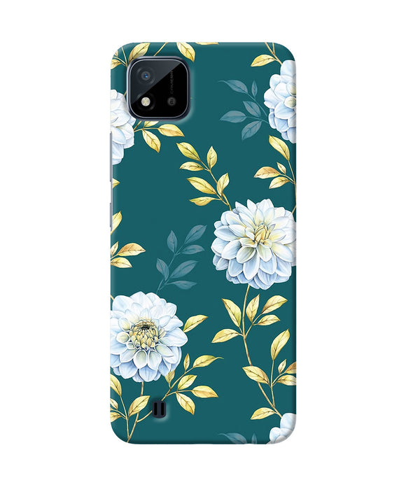 Flower canvas Realme C20 Back Cover