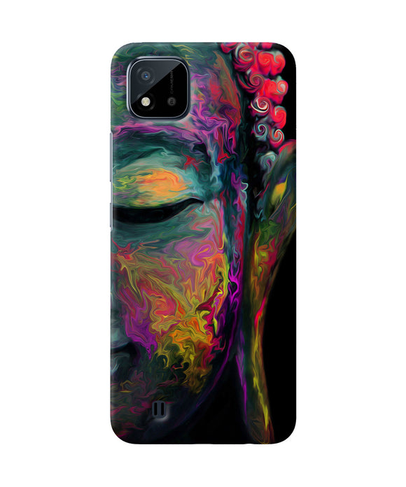 Buddha face painting Realme C20 Back Cover