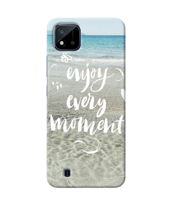 Enjoy every moment sea Realme C20 Back Cover