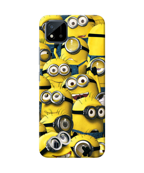 Minions crowd Realme C20 Back Cover