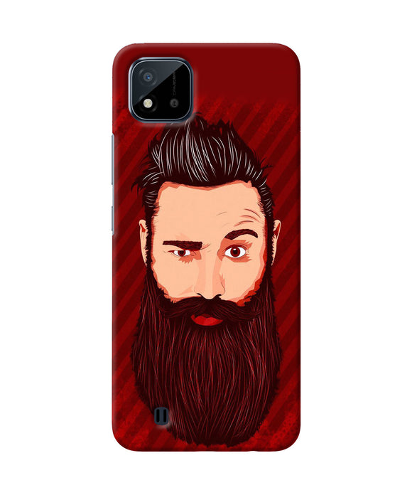 Beardo character Realme C20 Back Cover
